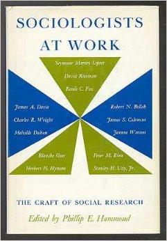 Sociologists at work : essays on the craft of social research 