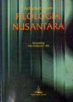 Filologia Nusantara