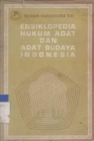 Ensiklopedia Hukum Adat dan Adat Budaya Indonesia