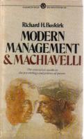 Modern Management and Machiavelli